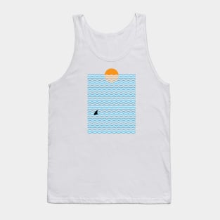 Shark & Sunset Tank Top